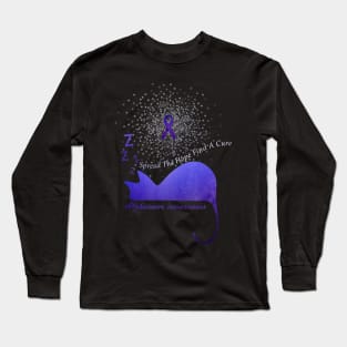 Alzheimer Awareness Spread The Hope Find A Cure Gift Long Sleeve T-Shirt